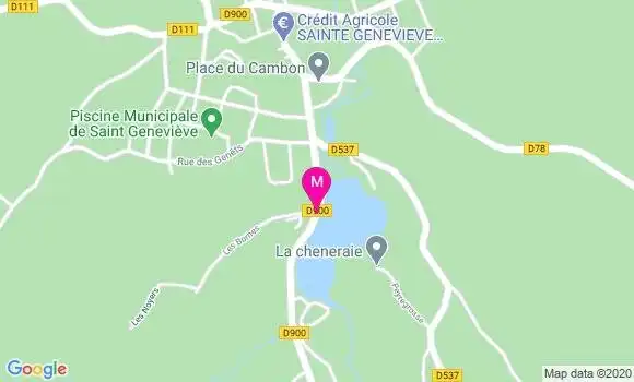 Localisation Dr Christine Gaulier