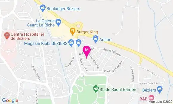 Localisation Dr Celine Grosjean