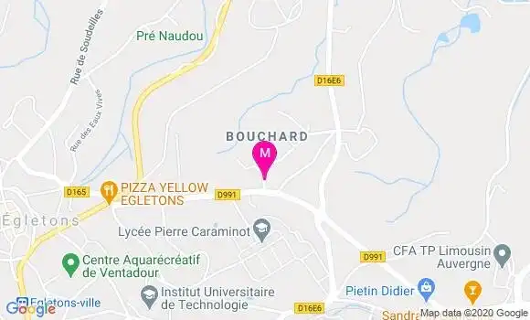 Localisation Dr Helene Taminau Fontes