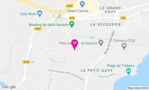 Localisation Dr Brivael Le Du