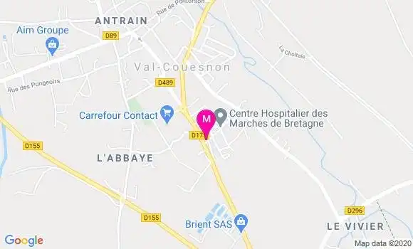 Localisation Dr Mohammed Brahimi