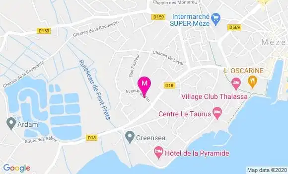 Localisation Dr Reda Oukebdane