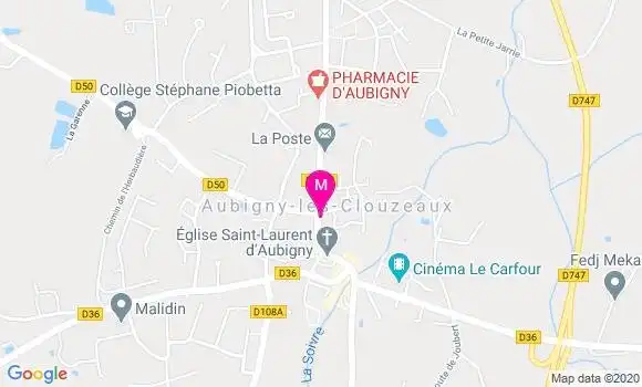 Localisation Dr Carmen Rosu