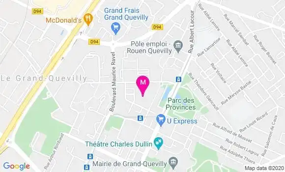 Localisation Dr Arthur Christen