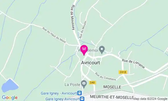 Localisation Dr Chadia Prouvot Saoud
