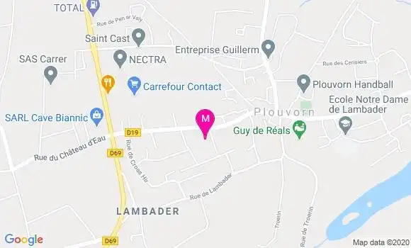Localisation Dr Virginie Quere