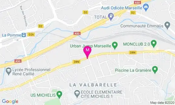 Localisation Dr Carole Scemama Siffre