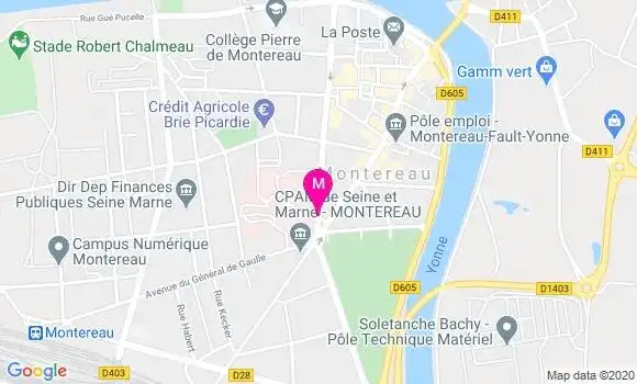 Localisation Dr Patrick Bourdais