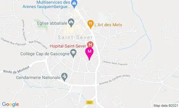 Localisation Dr Elsa Esteffe Desblans