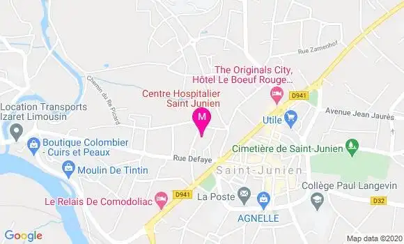Localisation Dr Charlotte Fayemendy