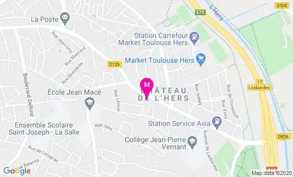 Localisation Dr Marie Bouissou Gineste