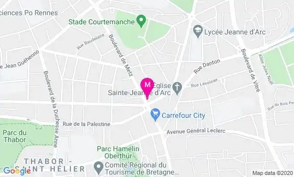 Localisation Dr Arnaud Roussel