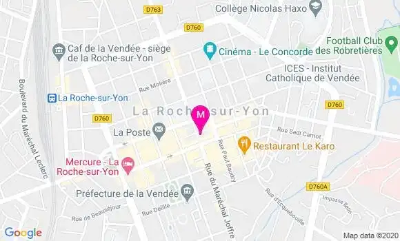 Localisation Dr Francois Gourtay
