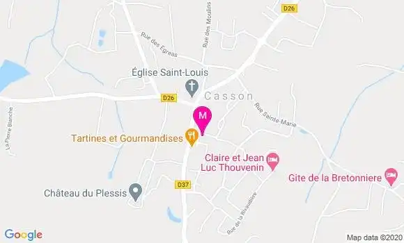 Localisation Dr Julia Meslin