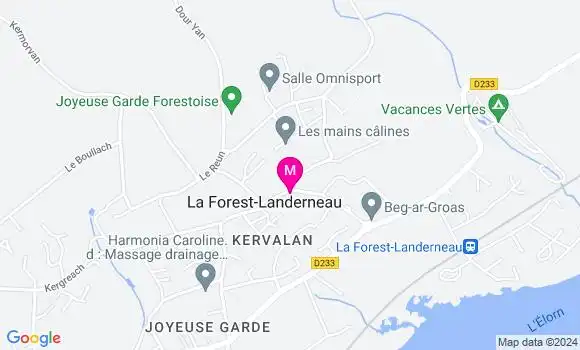 Localisation Dr Delphine Le Goff