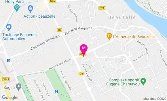 Localisation Dr Pauline Laffont Payen