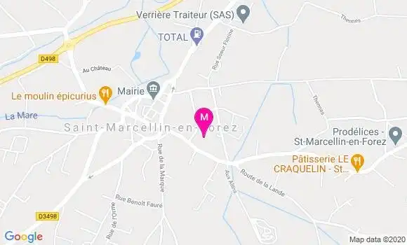 Localisation Dr Benjamin Colombel
