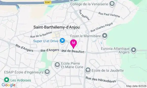 Localisation Dr Quentin Blet
