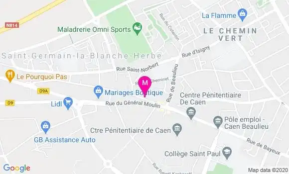 Localisation Dr Albert Flament