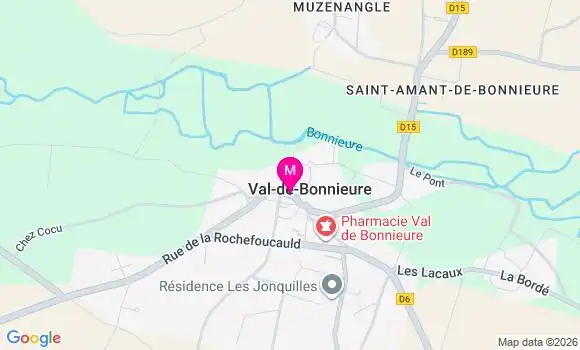 Localisation Dr Lucile Gendre Henry