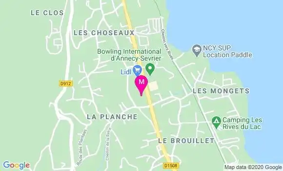 Localisation Dr Laure Bondier