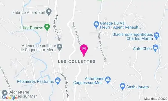 Localisation Dr Sylvain Thiabaud
