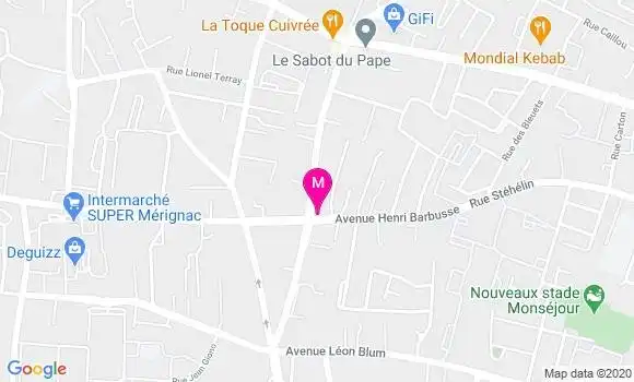 Localisation Dr Cecile Bouchet
