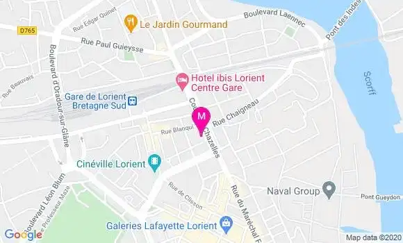 Localisation Dr Laurent Aubaud