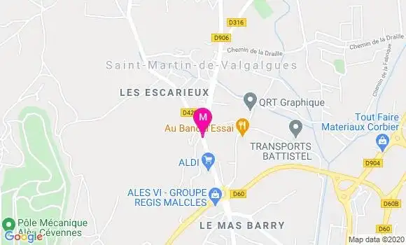 Localisation Dr Sylvie Andre