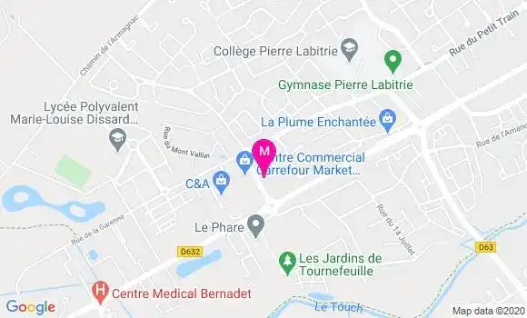 Localisation Dr Gaetane De Saint Paul