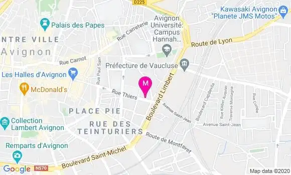 Localisation Dr Caroline Francis