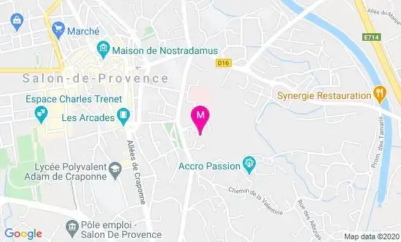 Localisation Dr Marie Amelie Argoud