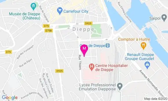 Localisation Dr Vincent Ducroz
