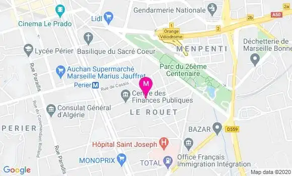Localisation Dr Christian Ravier
