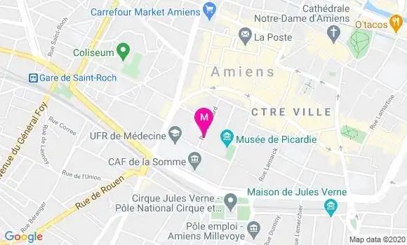 Localisation Dr Candice Picard