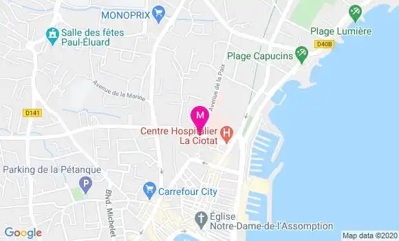 Localisation Dr Jerome Madar