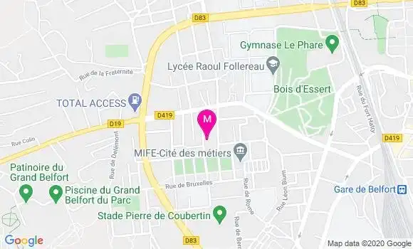 Localisation Dr Xavier Racadot