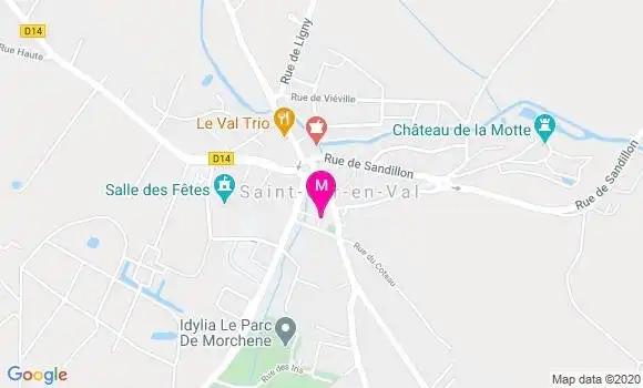 Localisation Dr Delphine Dumax