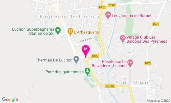 Localisation Dr Brigitte Pierre