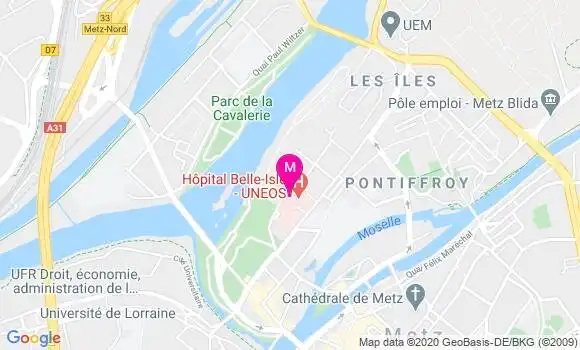 Localisation Dr Nathalie Vernier