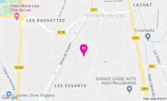 Localisation Dr Marie Dampfhoffer