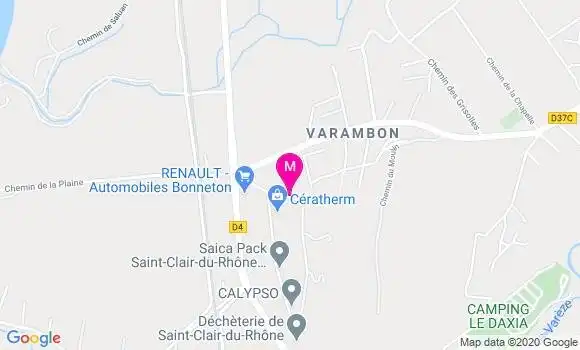 Localisation Dr Adrien Guigon