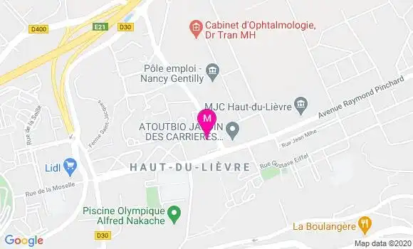 Localisation Dr Hubert Sesmat