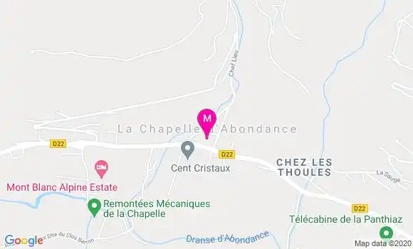 Localisation Dr Audrey Maxit