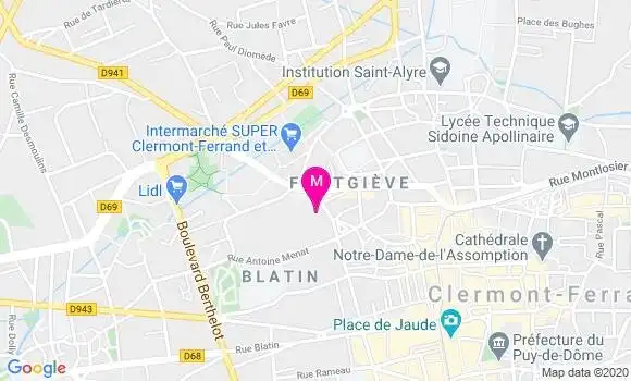 Localisation Dr Marie Bayle