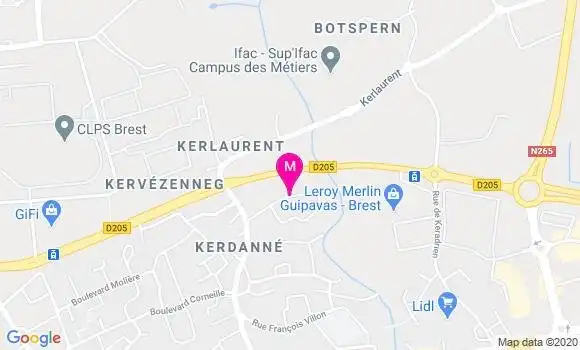 Localisation Dr Bastien Geymond