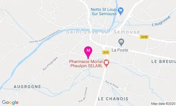 Localisation Dr Marie Faivre Demougin