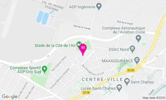 Localisation Dr Roxana Bejan