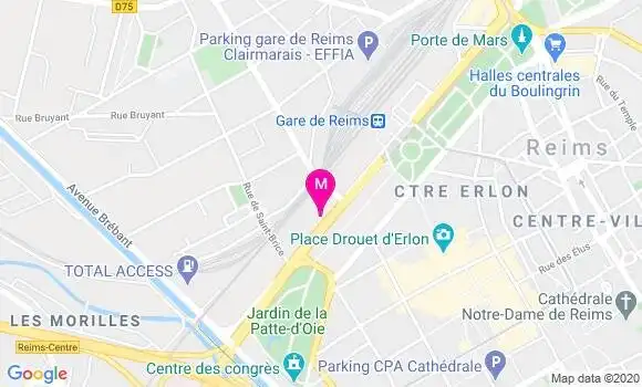 Localisation Dr Sophie Baderot