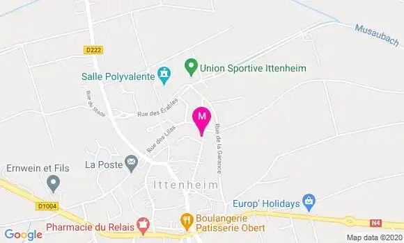 Localisation Dr Christine Sarter